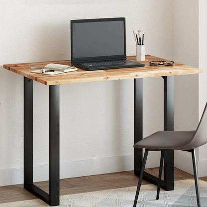 vidaXL Table Top Rectangular 100x70x2 cm Solid Wood Acacia 1