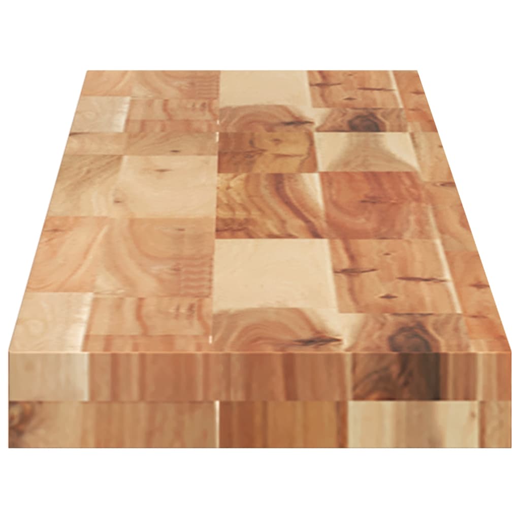 vidaXL Table Top 140x20x4 cm Rectangular Solid Wood Acacia 6