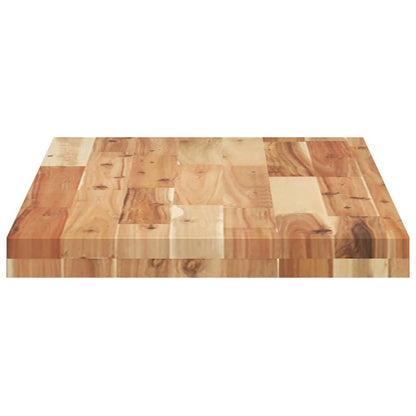 vidaXL Table Top 80x40x4 cm Rectangular Solid Wood Acacia 6