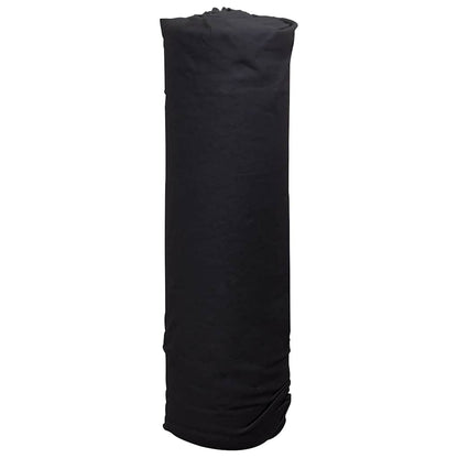 Geotextile Membrane 1 x 10 m Polyester Fibre Black 50 m (150 gsm)