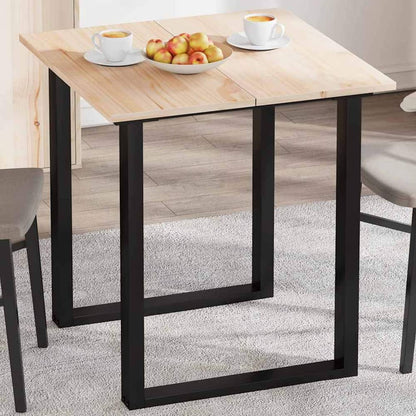vidaXL Table Tops Rectangular Solid Wood Pine Height 1.7 cm