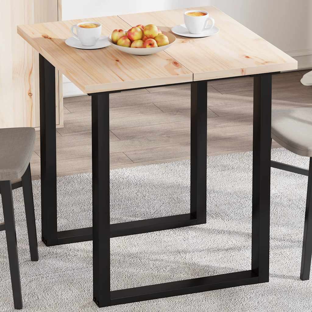 vidaXL Table Tops Rectangular Solid Wood Pine Height 2.5 cm