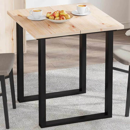 vidaXL Table Tops Rectangular Solid Wood Pine Height 2.5 cm