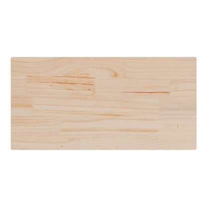 Table Tops Rectangular Solid Wood Pine Height 2.5 cm 90 cm 45 cm