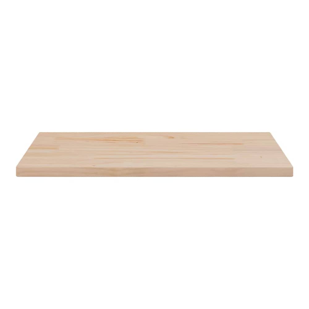 Table Tops Rectangular Solid Wood Pine Height 2.5 cm 90 cm 45 cm