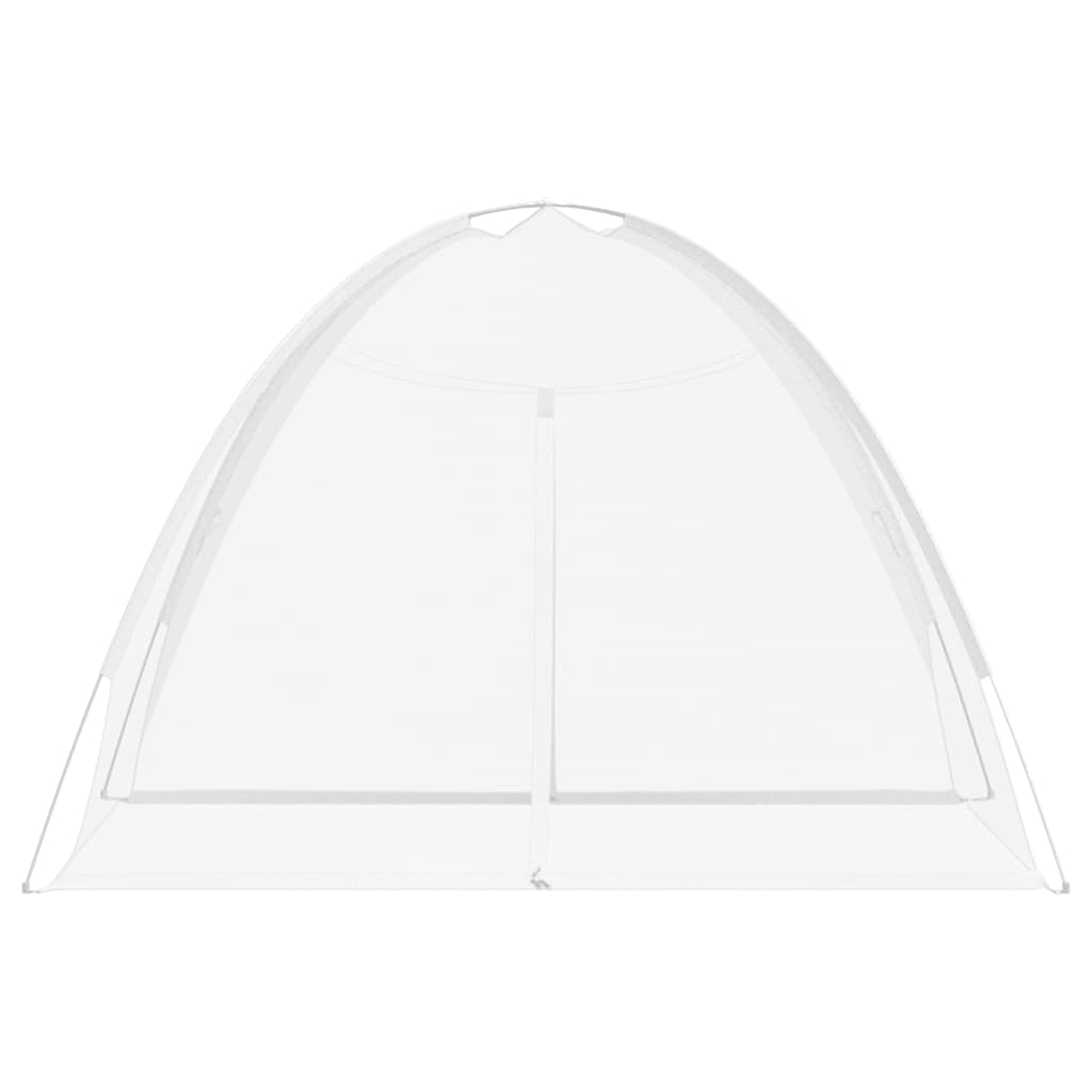 vidaXL Mosquito Net Mongolia with Doors 220 Mesh White 200x150x140 cm 4