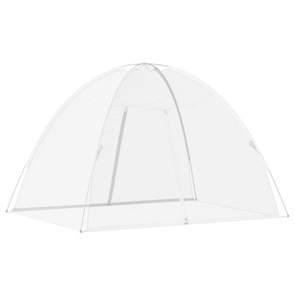 vidaXL Mosquito Net Mongolia with Doors 220 Mesh White 200x150x140 cm 6