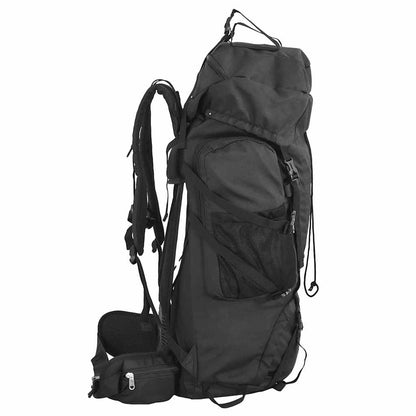 vidaXL Hiking Backpack Black 60 L Oxford Fabric 2