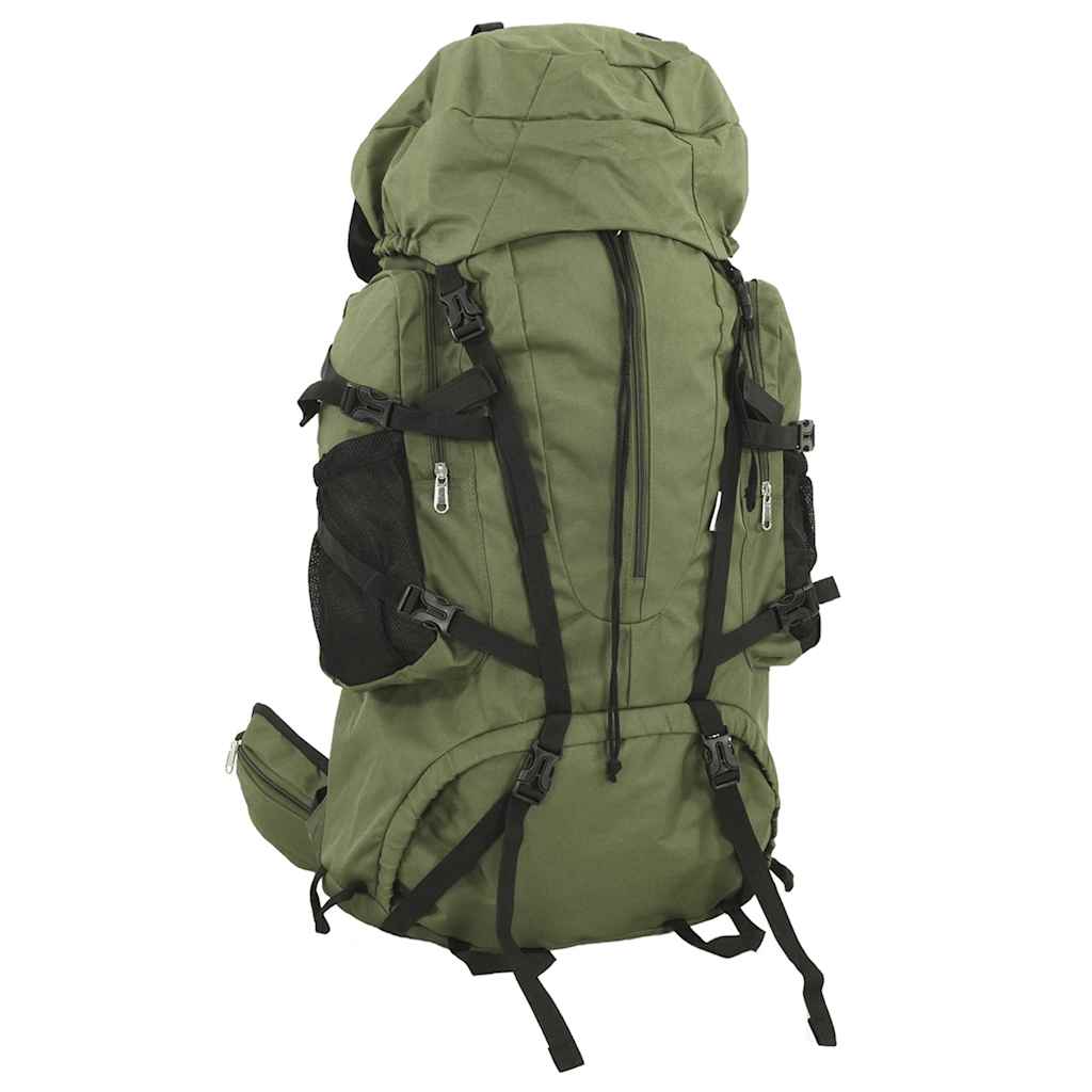 vidaXL Hiking Backpack Army Green 60 L Oxford Fabric 1