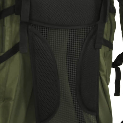 vidaXL Hiking Backpack Army Green 60 L Oxford Fabric 4