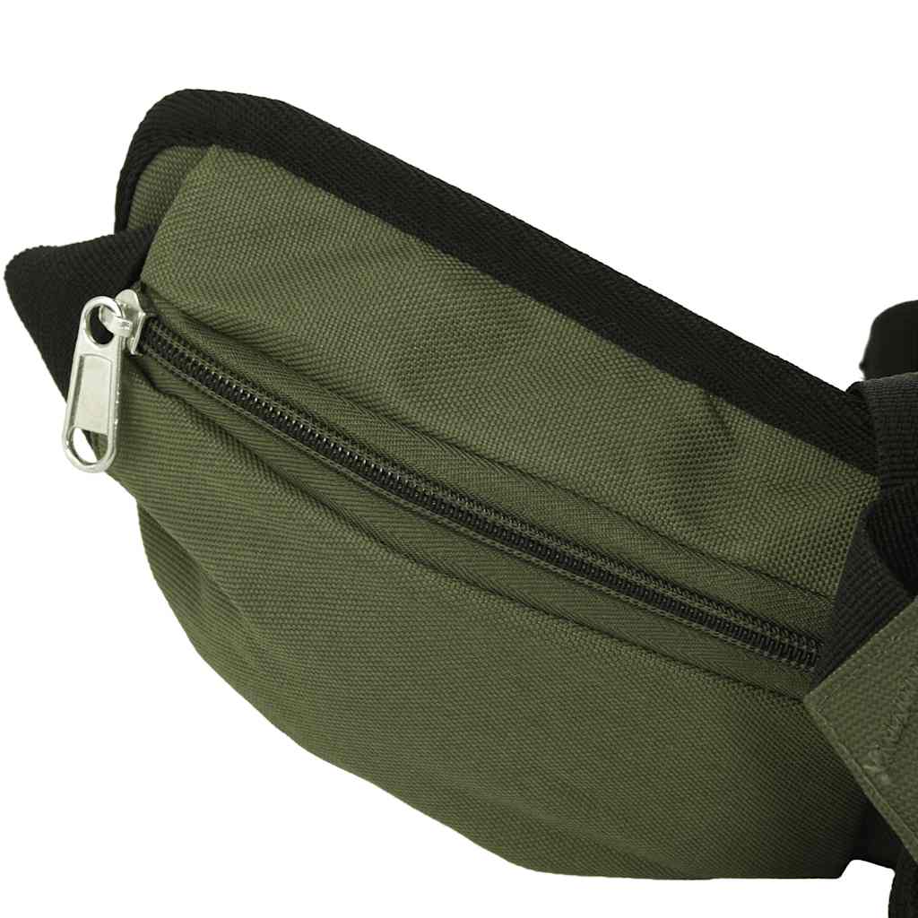vidaXL Hiking Backpack Army Green 60 L Oxford Fabric 5