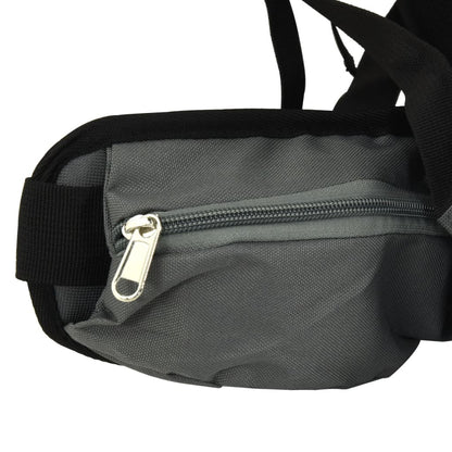vidaXL Hiking Backpack Grey 80 L Oxford Fabric 5