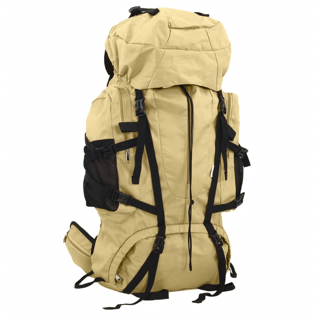 vidaXL Hiking Backpack Khaki 80 L Oxford Fabric 1