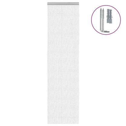 vidaXL Chain Door Fly Screen 56x186 cm Aluminium 1