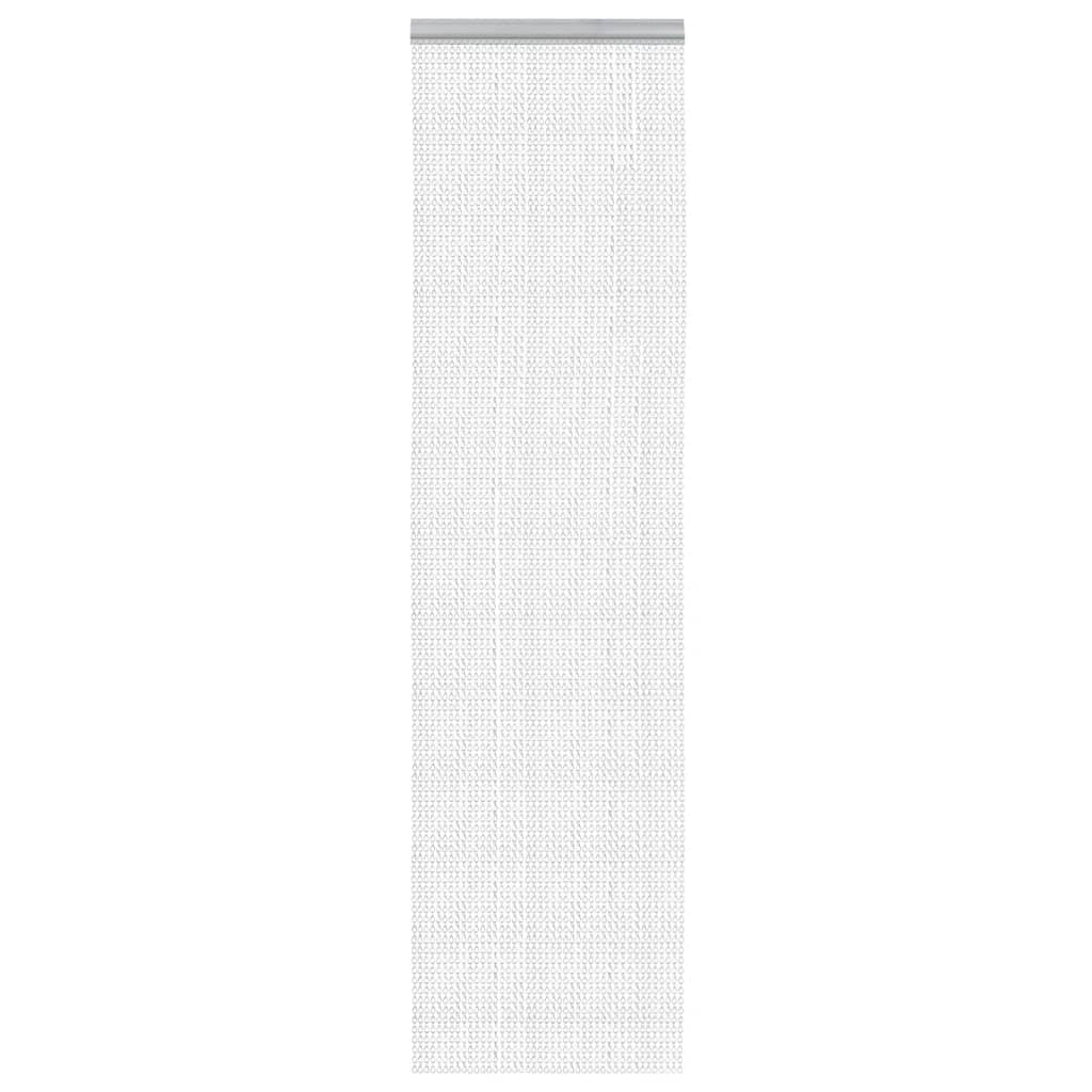 vidaXL Chain Door Fly Screen 56x186 cm Aluminium 2