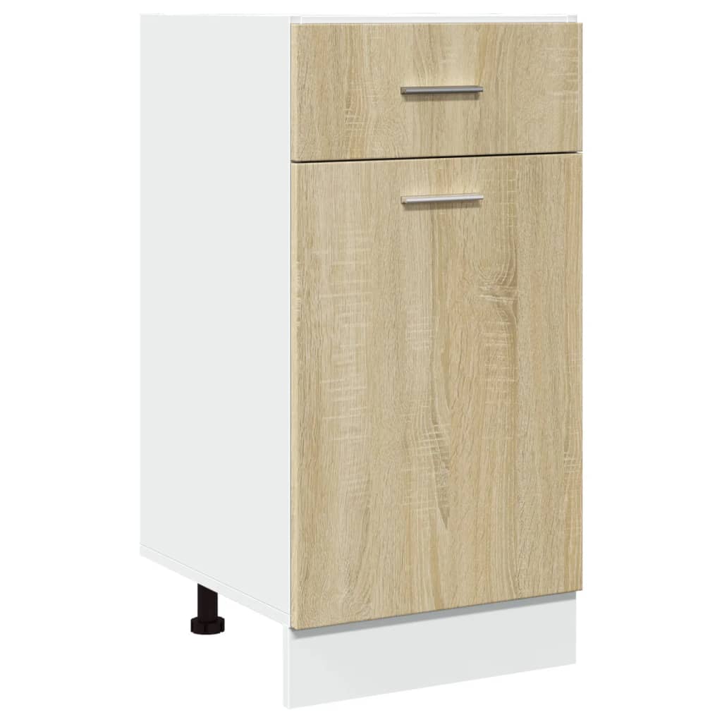 vidaXL Drawer Bottom Cabinet Lyon Sonoma Oak 40x46x81.5 cm Engineered Wood 2