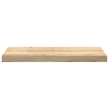 vidaXL Stair Treads 2 pcs Untreated 70x25x2 cm Solid Wood Oak 5