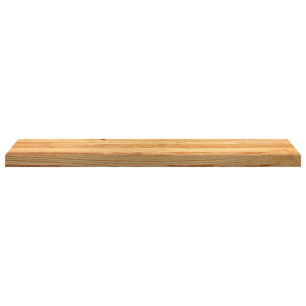 vidaXL Stair Treads 2 pcs Light Brown 100x25x2 cm Solid Wood Oak 5