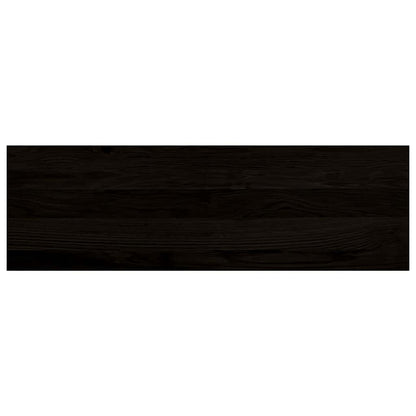 vidaXL Stair Treads 2 pcs Brown Black 80x30x2 cm Solid Wood Oak 4