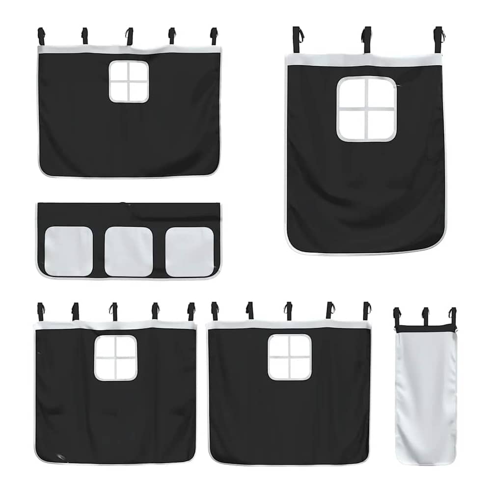 Bunk Bed without Mattress Black