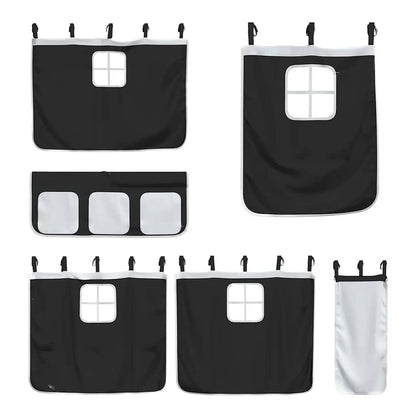Bunk Bed without Mattress Black