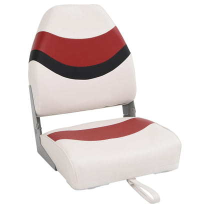 vidaXL Boat Seat with High Back Foldable 44x38x55 cm 2