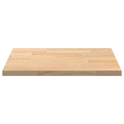 vidaXL Kitchen Worktop 60x63,5x2,7 cm Solid Wood Oak Rectangular 6