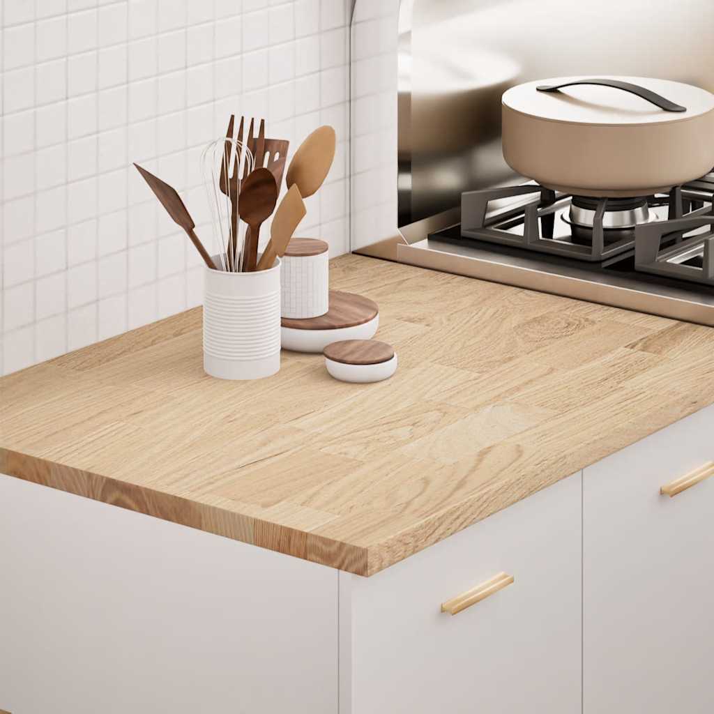 vidaXL Kitchen Worktop 40x63.5x4 cm Solid Wood Oak Rectangular