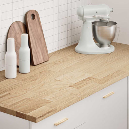 vidaXL Kitchen Worktop 40x63.5x4 cm Solid Wood Oak Rectangular
