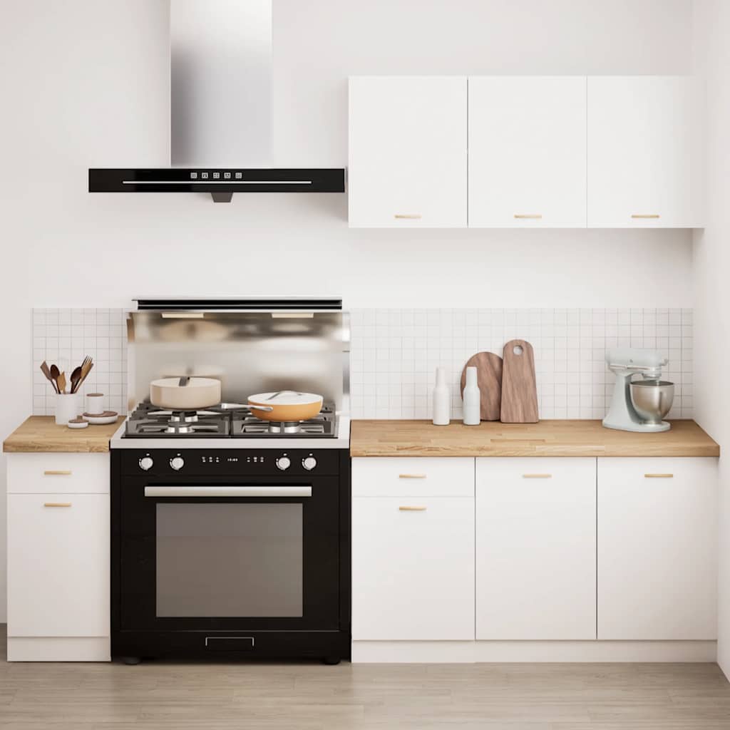 vidaXL Kitchen Worktop 40x63.5x4 cm Solid Wood Oak Rectangular 3