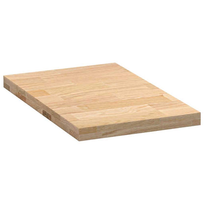 vidaXL Kitchen Worktop 40x63.5x4 cm Solid Wood Oak Rectangular 5