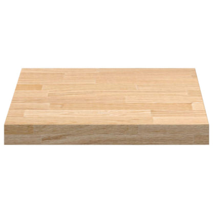 vidaXL Kitchen Worktop 40x63.5x4 cm Solid Wood Oak Rectangular 6