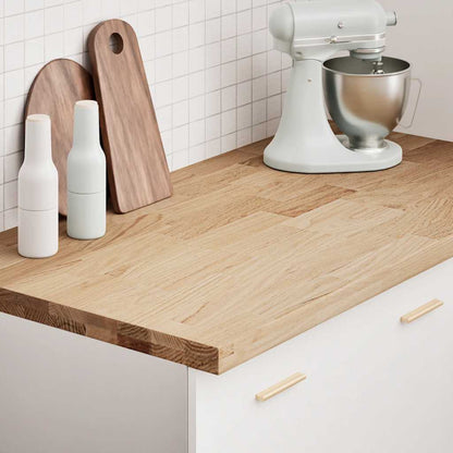vidaXL Kitchen Worktop 40x63.5x4 cm Solid Wood Oak Rectangular