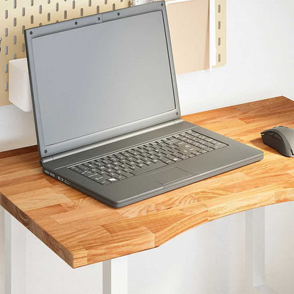 vidaXL Desk Top Light Brown 80x50x2.5 cm Solid Wood Oak Rectangular 1