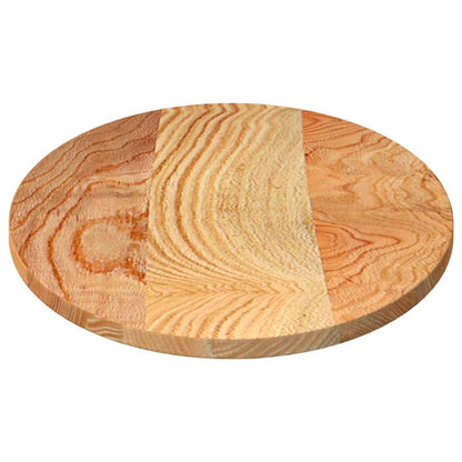 vidaXL Table Top Light Brown 100x50x2 cm Solid Wood Oak Oval 6