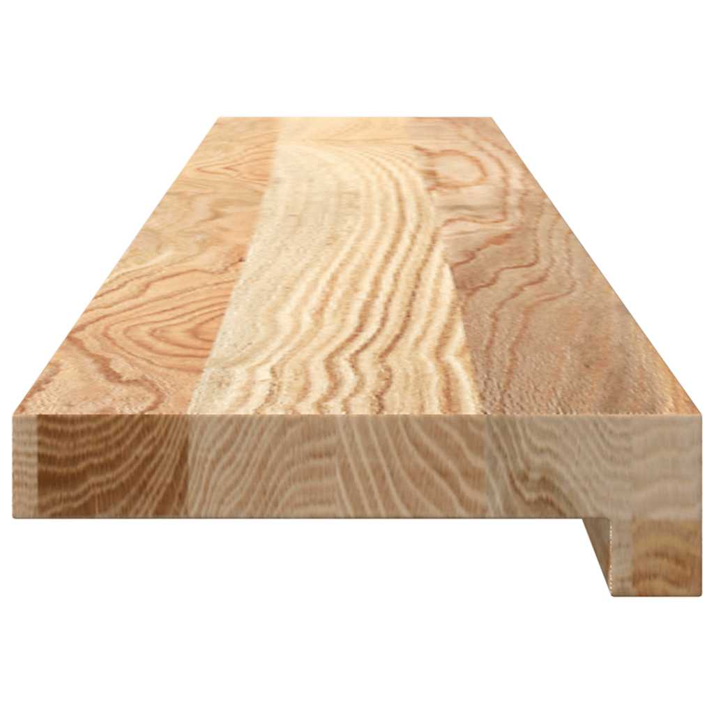 vidaXL Window Sills 2 pcs Untreated 100x15x2 cm Solid Wood Oak 5