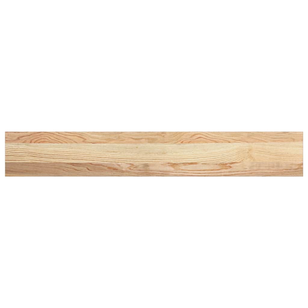 vidaXL Window Sills 2 pcs Untreated 100x15x2 cm Solid Wood Oak 6