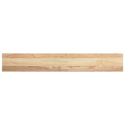 vidaXL Window Sills 2 pcs Untreated 100x15x2 cm Solid Wood Oak 6