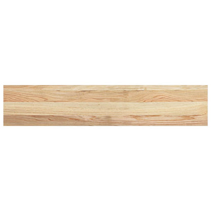 vidaXL Window Sills 2 pcs Untreated 100x20x2 cm Solid Wood Oak 6
