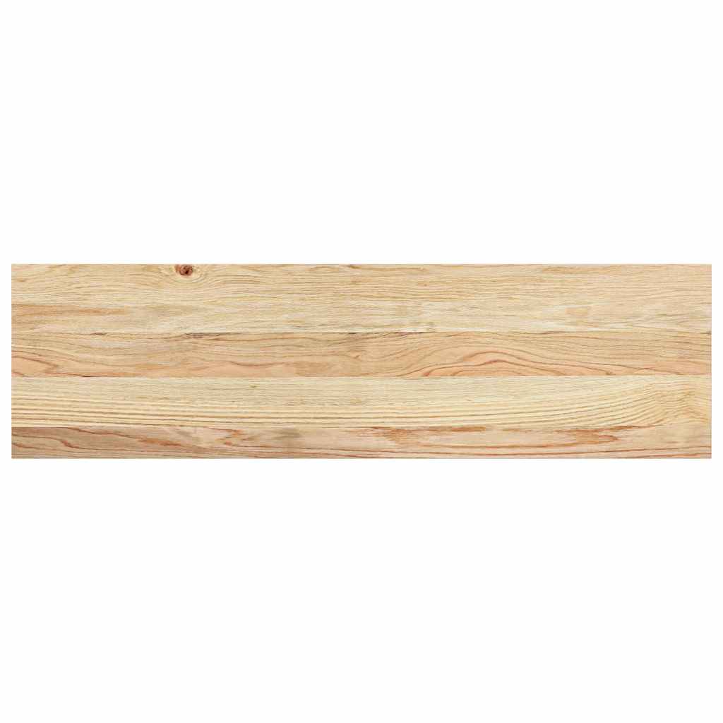 vidaXL Window Sills 2 pcs Untreated 90x25x2 cm Solid Wood Oak 6