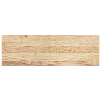 vidaXL Window Sills 2 pcs Untreated 80x30x2 cm Solid Wood Oak 6