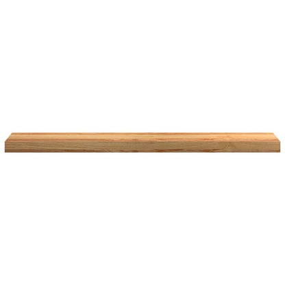 vidaXL Window Sills 2 pcs Light Brown 100x15x2 cm Solid Wood Oak 4