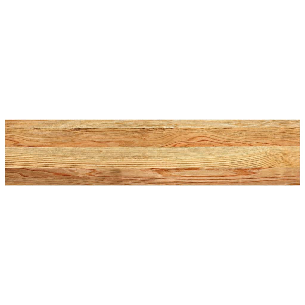vidaXL Window Sills 2 pcs Light Brown 90x20x2 cm Solid Wood Oak 6