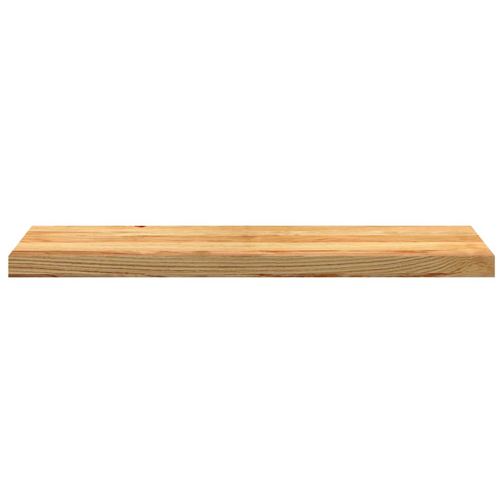 Window Sills 2 pcs Solid Wood Oak Depth 25 cm Light brown 90 cm