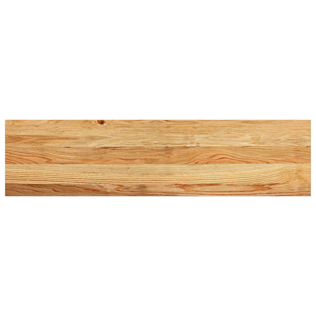 vidaXL Window Sills 2 pcs Light Brown 100x25x2 cm Solid Wood Oak 6