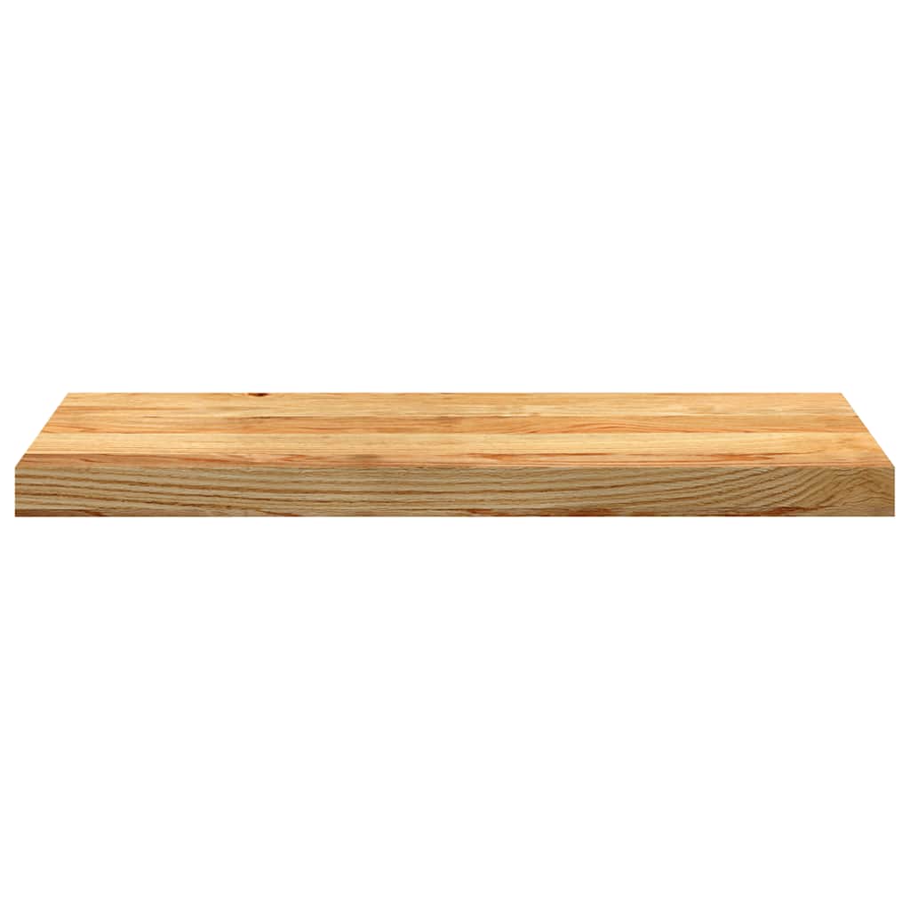 vidaXL Window Sills 2 pcs Light Brown 70x30x2 cm Solid Wood Oak 4