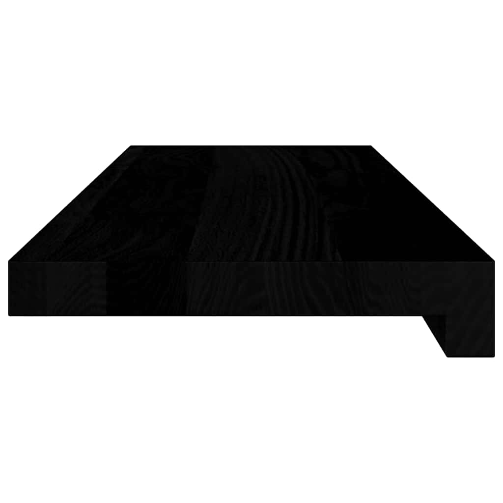 vidaXL Window Sills 2 pcs Brown Black 70x20x2 cm Solid Wood Oak 5