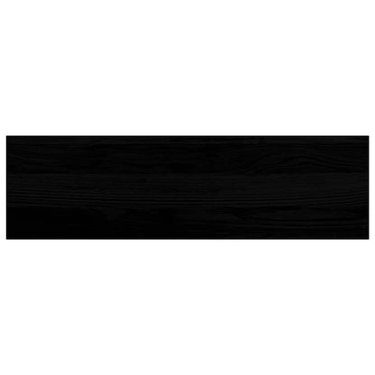 vidaXL Window Sills 2 pcs Brown Black 70x20x2 cm Solid Wood Oak 6