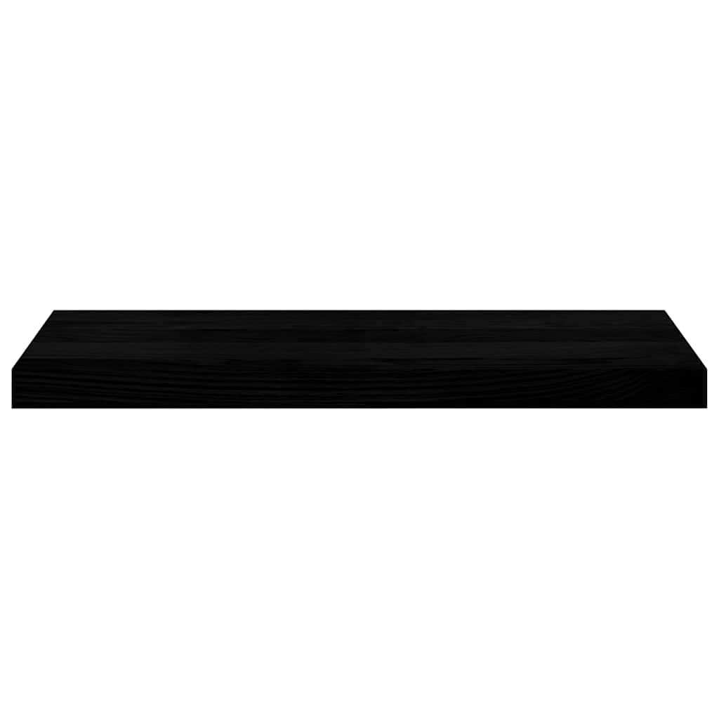 vidaXL Window Sills 2 pcs Brown Black 70x30x2 cm Solid Wood Oak 4