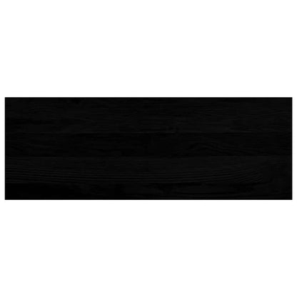 vidaXL Window Sills 2 pcs Brown Black 70x30x2 cm Solid Wood Oak 6
